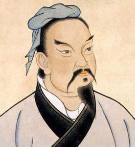 清代孙武画像，后世绘像